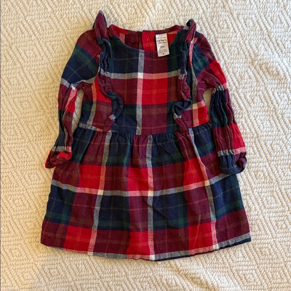 Carter's Plaid Flannel Dress